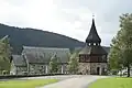 Veldsteenkerk in Åre, Jämtlands län, Zweden