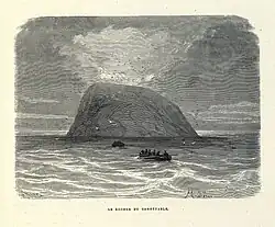 Tekening van Connétable gemaakt door Édouard Riou (1863)