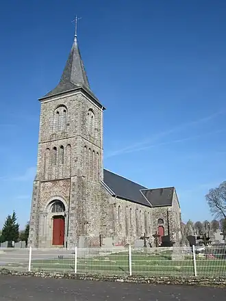 De kerk van St. Pierre
