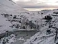 Een winterse Þórufoss.