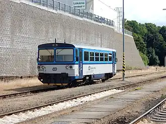 Een ČD 810 te Tachov