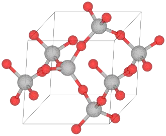 Eenheidscel van β-kwarts.