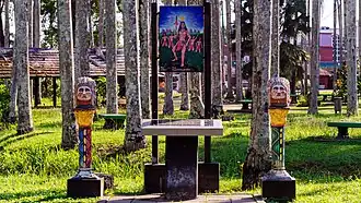 het monument in 2024