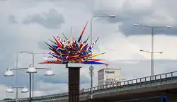 Neonsculptuur "Zenit"