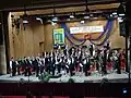 Het orkest van KSW tijdens het internationaal festival voor blaasorkesten in Ostrava (oktober 2005)
