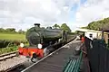 Trein van de Isle of Wight Steam Railway