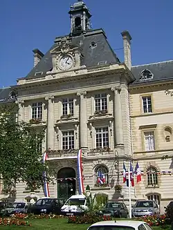 Stadhuis Hôtel de ville van Meaux