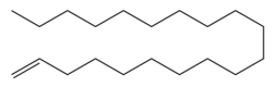 Structuurformule van 1-eicoseen