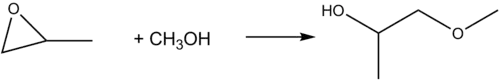 Synthese van 1-methoxy-2-propanol