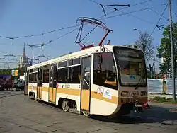 KTM-71 tram op lijn 14, 2006.