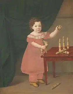 Barneportræt (1822)Olieverf op doek. 104 × 81 cm.collectie Statens Museum for Kunst