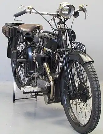 AJS Model B uit 1922