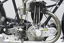 Drie toepassingen van het (optionele) oliepompje uit 1926: zonder pompje...