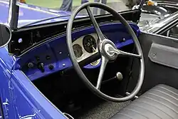 Wanderer W10/I toerwagen, dashboard