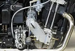 Het Model R8 kreeg ook een accu.