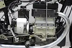 Voorganger: Matchless Silver Arrow 18º V-twin met zijkleppen