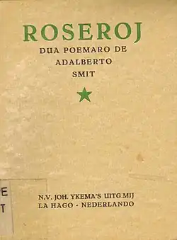 Bertus Smit schreef originele gedichten in het Esperanto