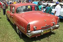 Land Cruiser (1953), achteraanzicht