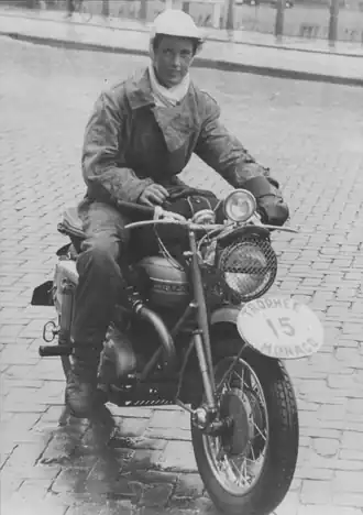 Koppen aan de start van de 4e Trophée de Monaco in 1953