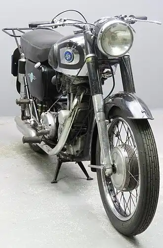 AJS Model 16 MS uit 1956