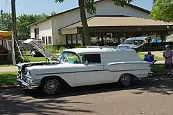 1958  Chevrolet Delray tweedeurs bestelwagen