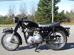 Matchless G80CS R (500&nbsp;cc) uit 1965, voor de politie van Rhodesië.