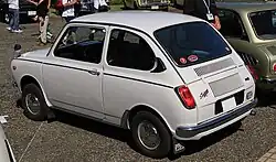 Subaru R-2 (1971), achterzijde