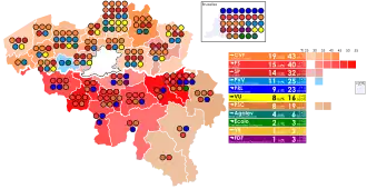 Uitslag per kiesarrondissement (Kamer)