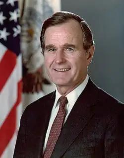 Waarnemend presidentGeorge H.W. Bush