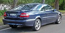 Volvo C70 I coupé, achteraanzicht