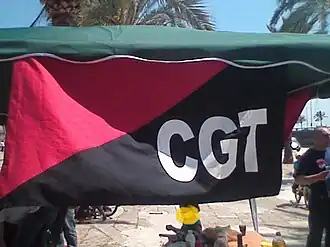 Spandoek van CGT