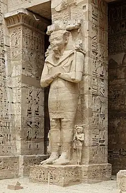 Beeld van Ramses III