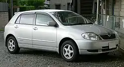 Japanse 2001 Toyota Corolla RunX X 4WD met 1NZ-FE benzinemotor