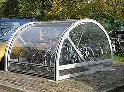 Fietstrommel van kunststof