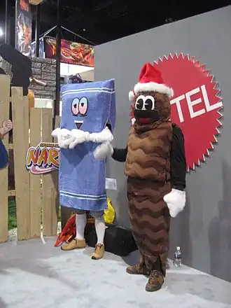 Cosplay van Towelie en Mr. Hankey tijdens San Diego Comic Con 2007.