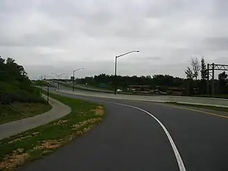 De US 29 bij Burtonsville