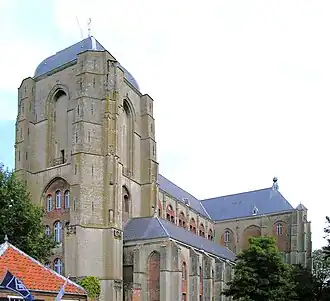 Aanzicht vanuit het zuidwesten