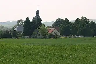 Blk op het dorp vanuit het noorden