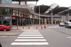 Westelijke toegang in de Frankrijkstraat (2011)