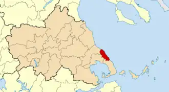 Kaart van Zagora-Mouresi