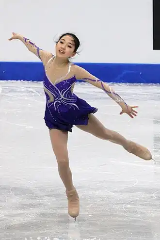 Li tijdens de WK junioren 2012