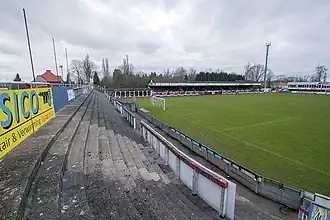 Het Lyra Stadion in januari 2014