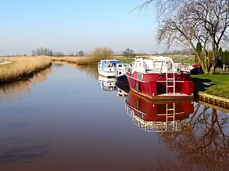 De Slibkolk gezien vanaf het gemaal nabij de Oeverweg