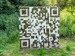 QR-code door Ninette Koning in het Gelderse Hout
