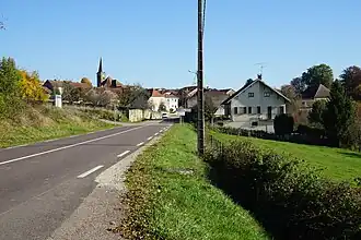 Gezicht op Neurey-en-Vaux