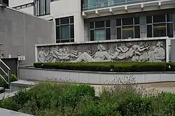 Reliëf voor de gevel van het Hôtel des Télégraphes et des Téléphones (1951)