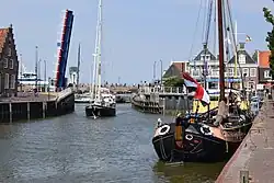 De Havenbrug aan de noordwestzijde