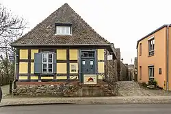 Historisch gebouw Akzisehaus (v.m. tolhuis, 1768)