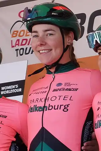 Femke Markus in de Boels Ladies Tour 2019