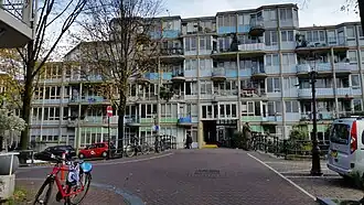 Theo Boschbrug met op de achtergrond het Pentagon (november 2019)